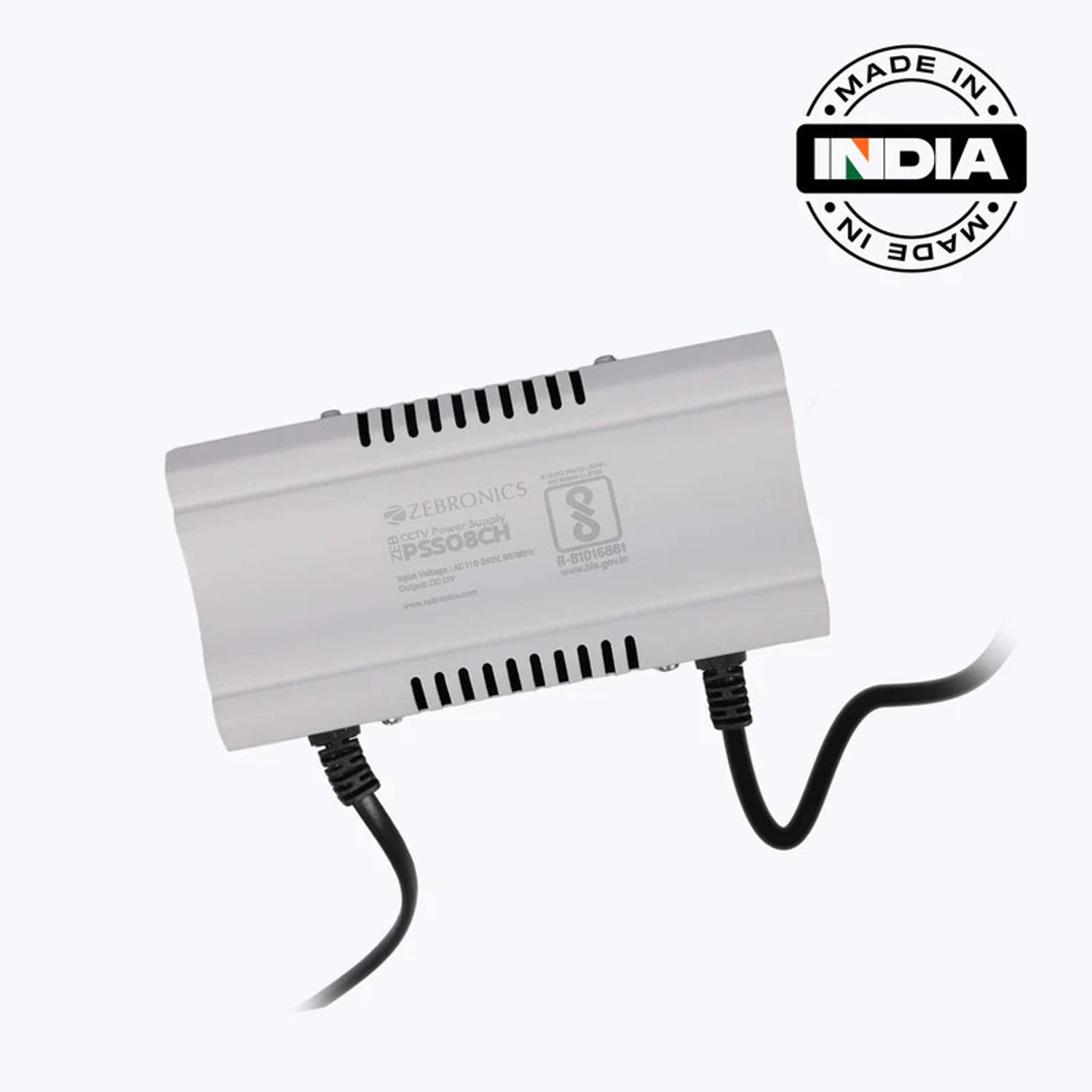 ZEBRONICS ZEB HD 5MP 3 DOM, 2BULLET CCTV 8CH DVR/XVR/8CH SUPPLY