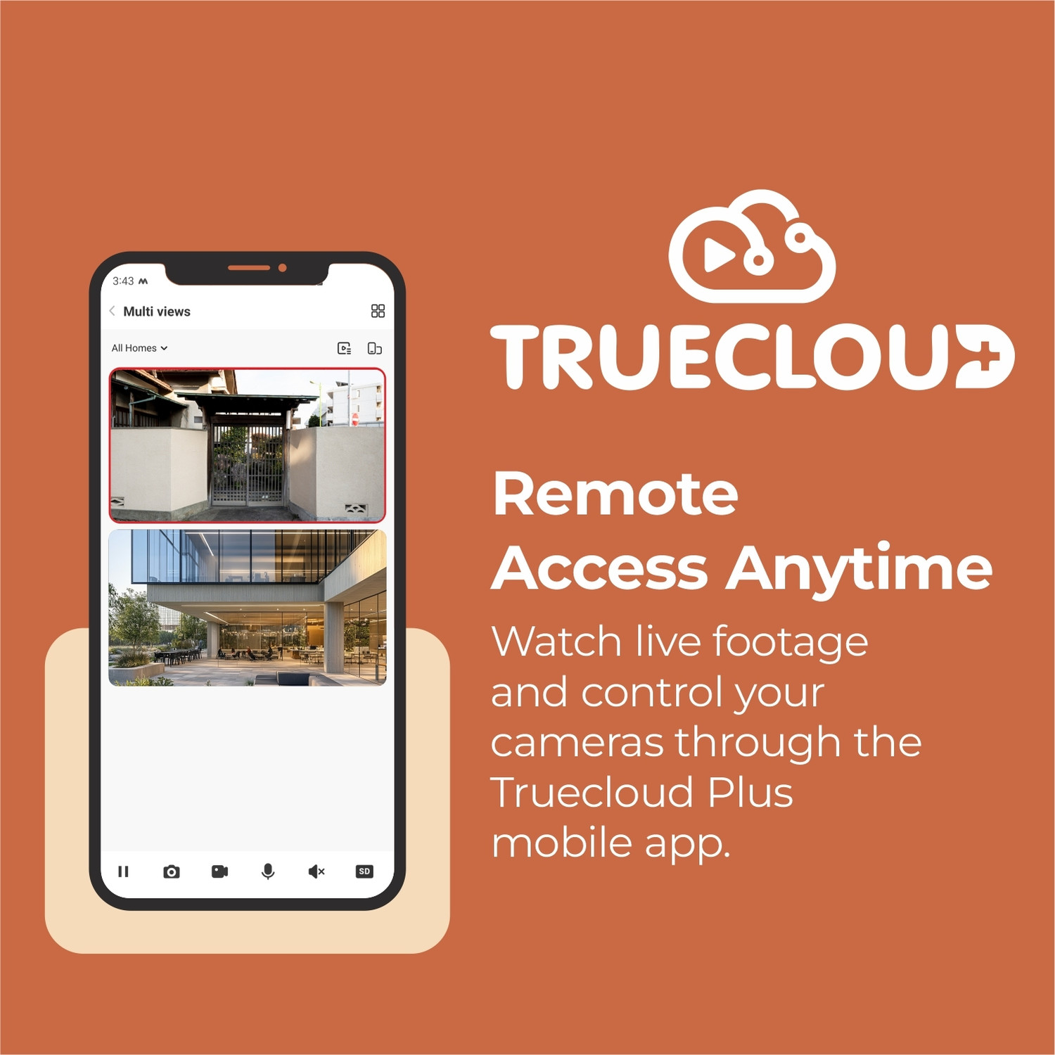 Image of Trueview 3MP STQC BIS WiFi Dome (Pack of 2) All Time Color Night Vision Security Camera