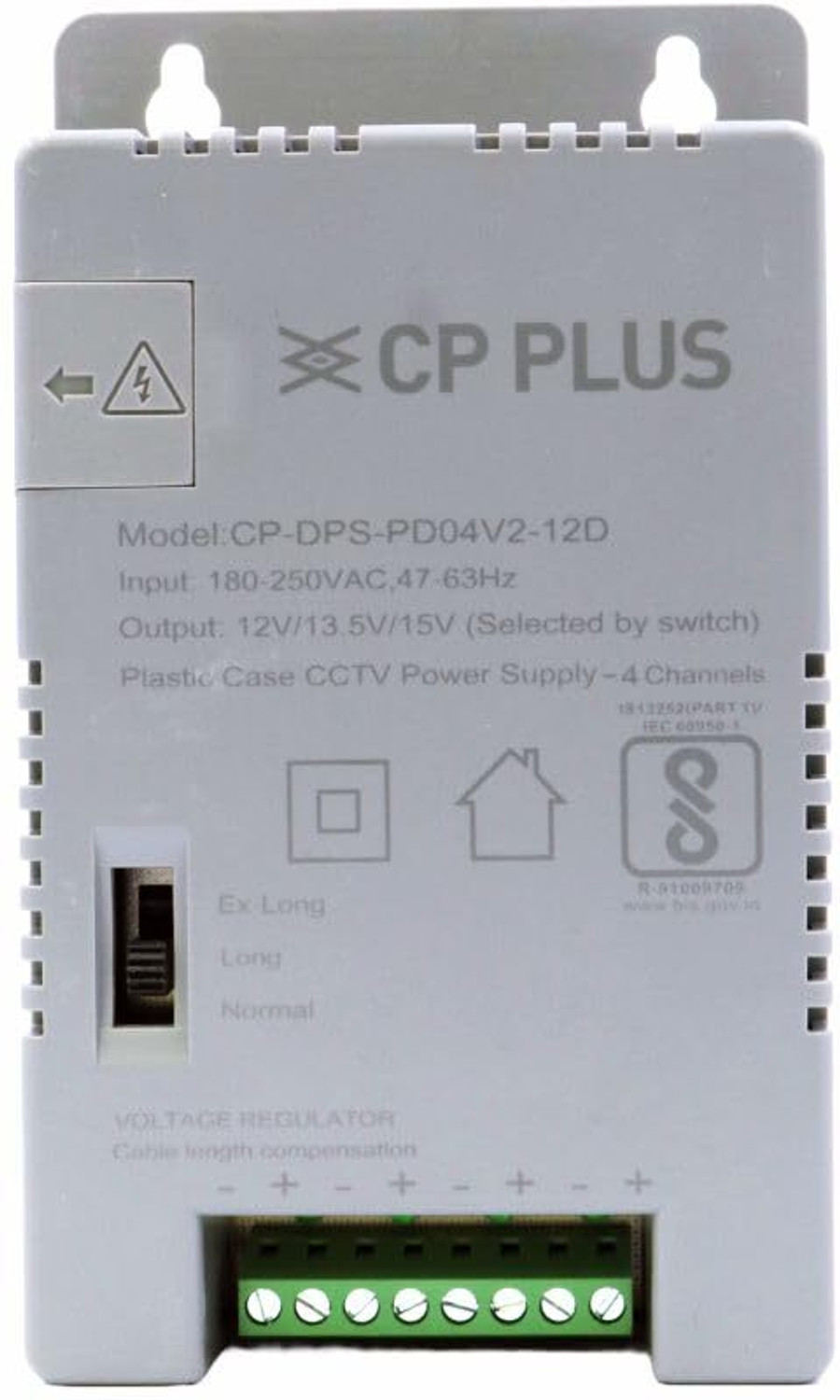 Image of CP PLUS Camera Power Supply for CCTV 4 Channel Security Camera (4 Channel)