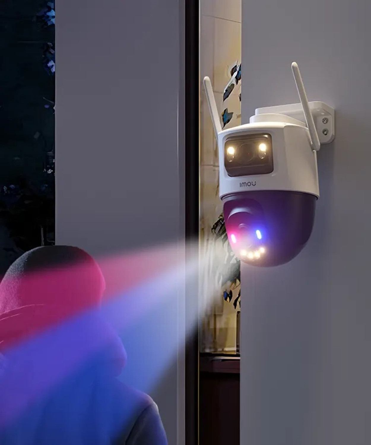 Image of IMOU Imou 10MP (5MP+5MP) Dual Lens Pan Tilt WiFi CCTV Camera AI Night Vision Security Camera