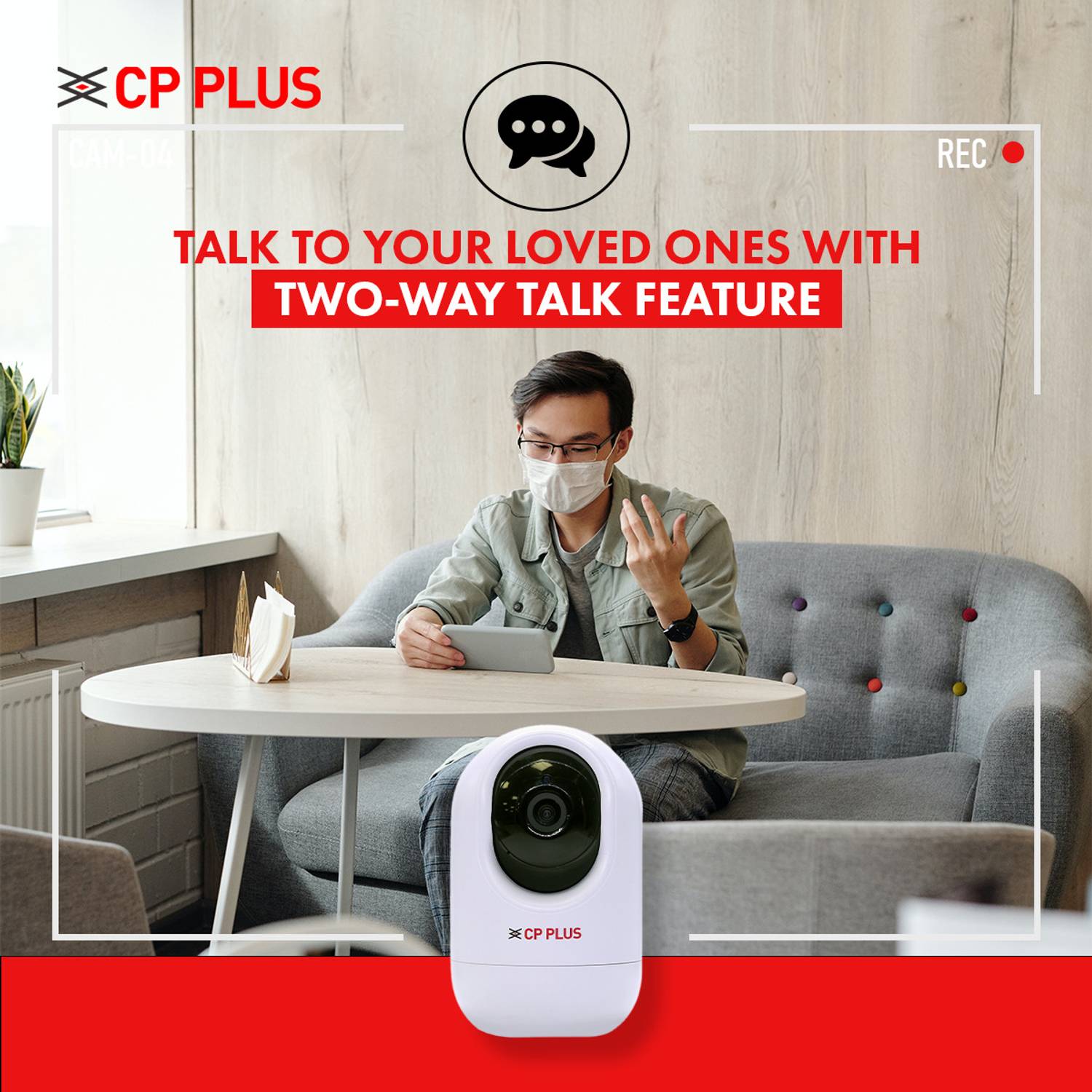 CP PLUS CP-E34A 3MP Wi-Fi PT with 360 View, Motion Alert & Night Vision  Security Camera Price in India - Buy CP PLUS CP-E34A 3MP Wi-Fi PT with 360  View, Motion Alert