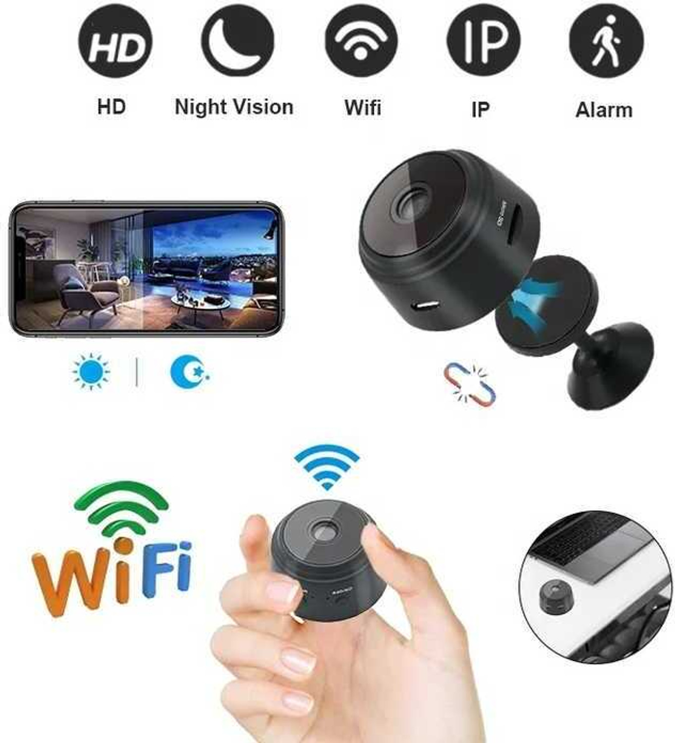Image of SIFATECH MEGNET CAMERA Security Camera