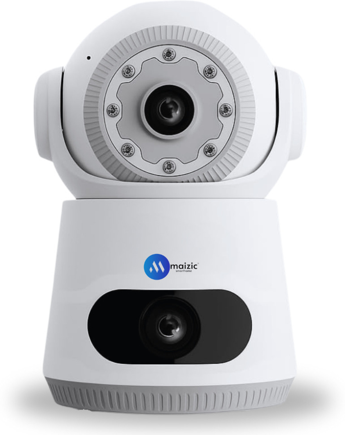 Image of Maizic Smarthome Astro [4MP+4MP] FHD Dual Lens & Dual Screen View WiFi Indoor CCTV Camera Security Camera