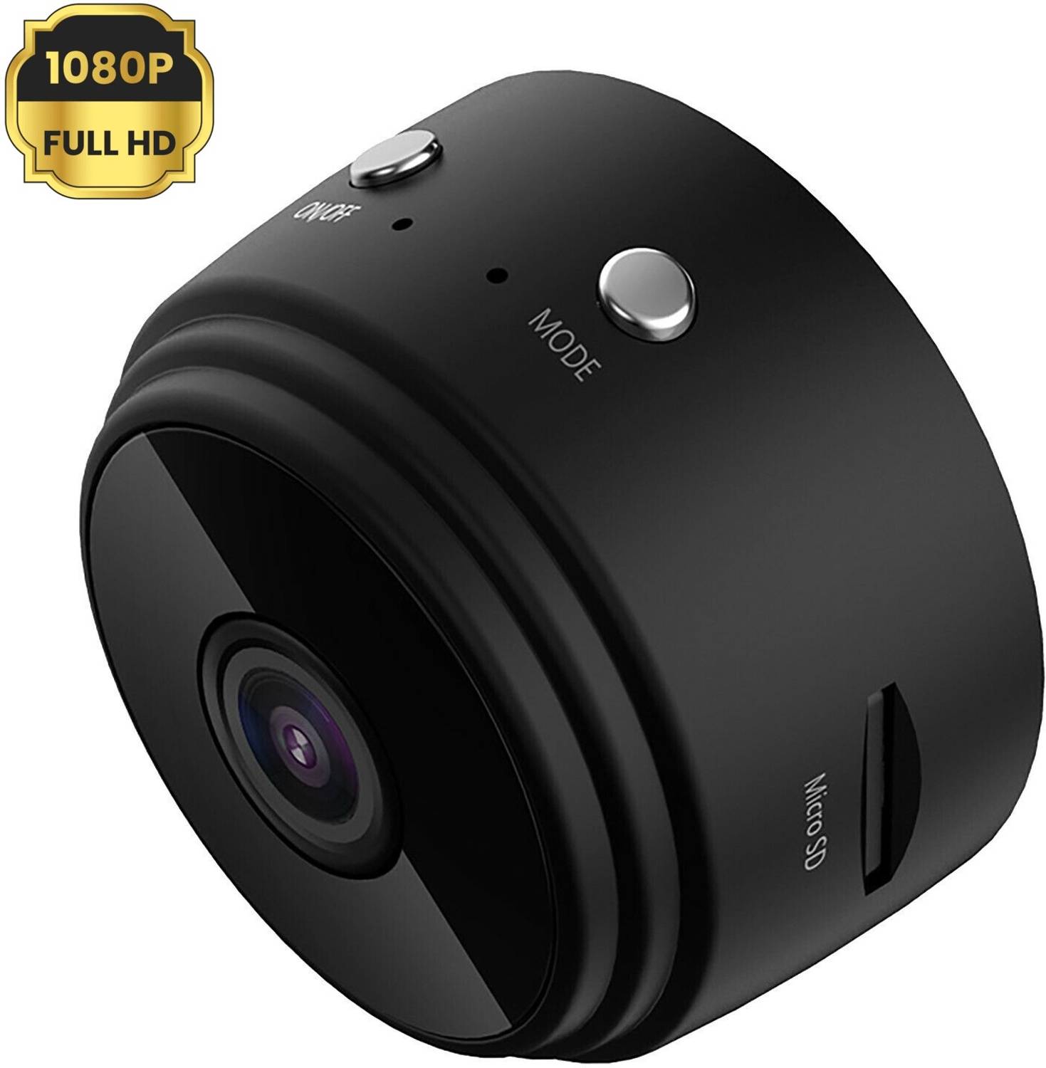 AVOIHS 1080p HD Mini WiFi Hidden Camera Live on Mobile App Supports 64GB Indoor Outdoor Security Camera