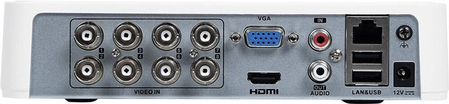 Image of HIKVISION 8 Channal Turbo HD H.265 DVR 1Pcs,Outdoor Camera 5 MP Turbo HD AUDIO 4Pcs,Indoor Camera 5 MP Turbo HD AUDIO 4Pcs,Power Supply 1Pcs ,Full combo set Security Camera