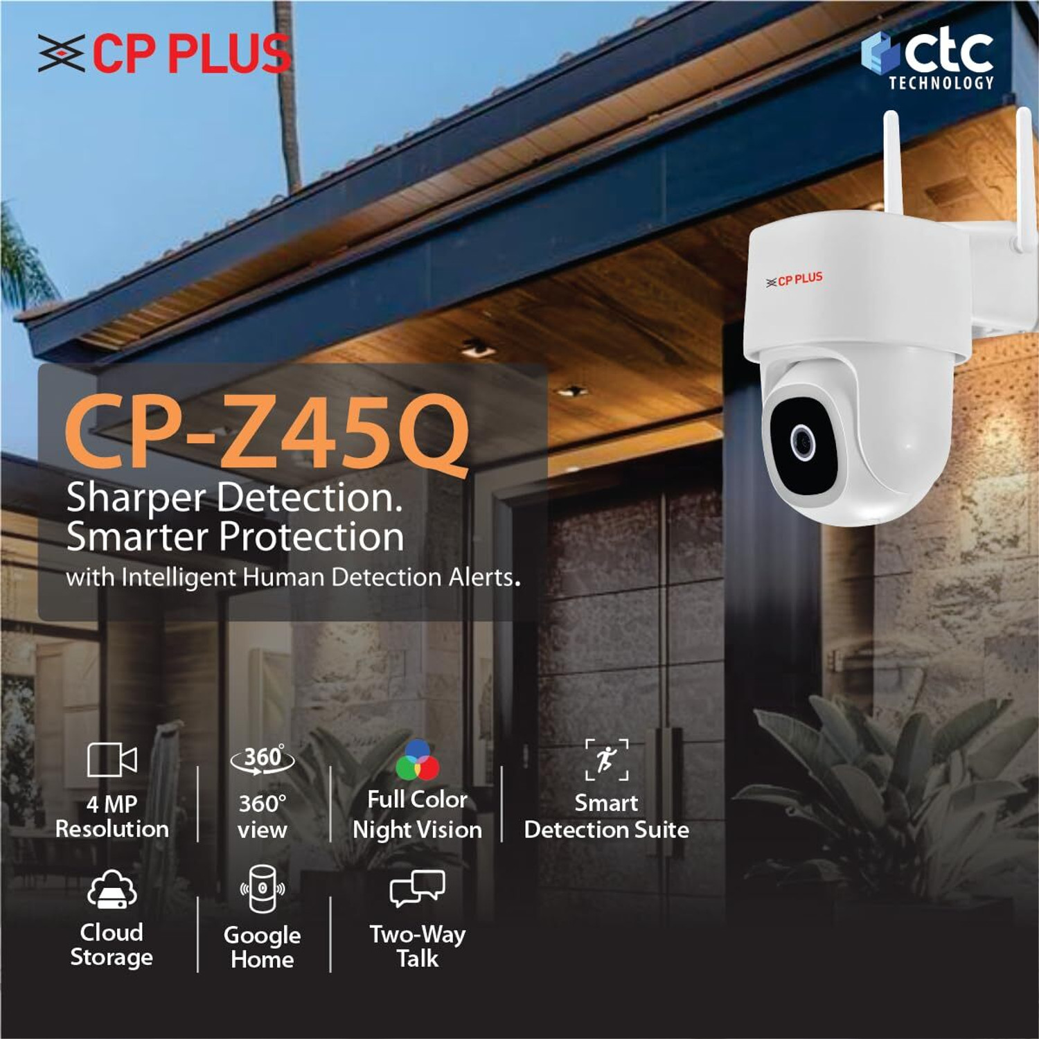 Image of CP PLUS CP-Z45Q Security Camera