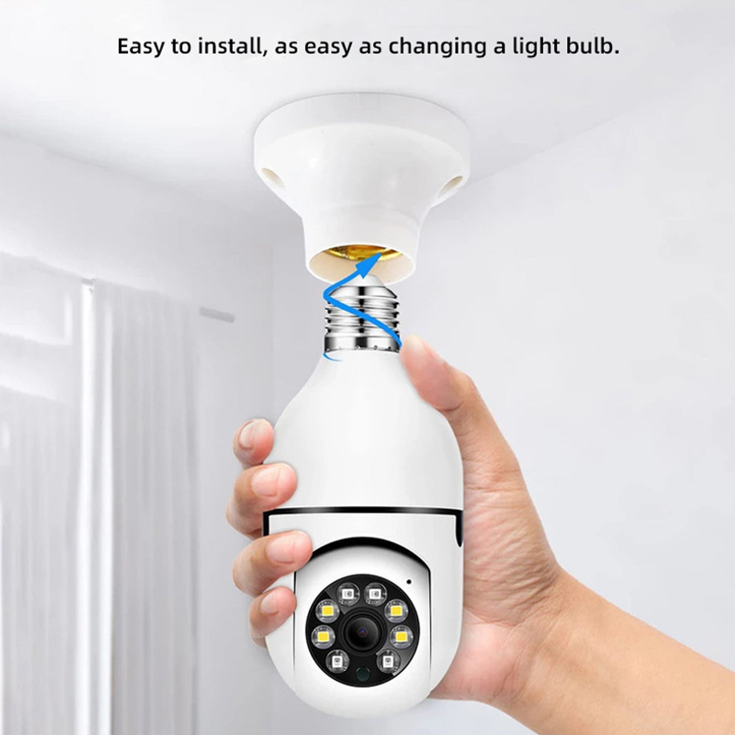 Image of VisionCam 5MP PTZ 360 CCTV Camera with AI Human Detection Night Vision Security Camera