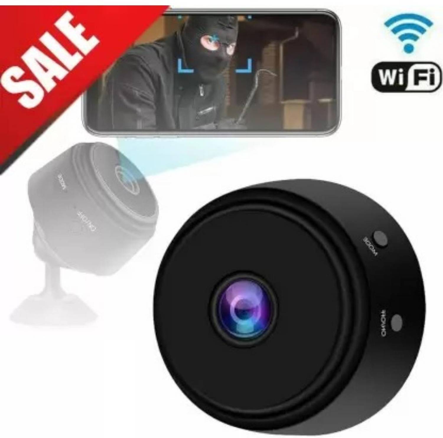 PERAMISYM Mini Wifi Full HD Spy Hidden Wireless CCTV IP Camera For Home Spy Camera Security Camera