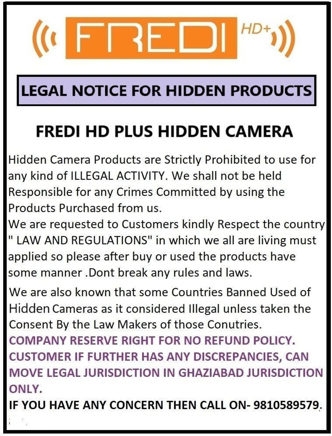 Image of FREDI HD PLUS Mini Earpiece with Two Way Communication Device NA Voice Recorder