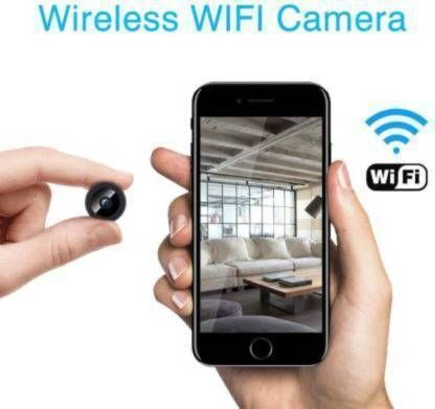 PERAMISYM Spy Magnet 1080P HD WiFi Security Camera - Image 5