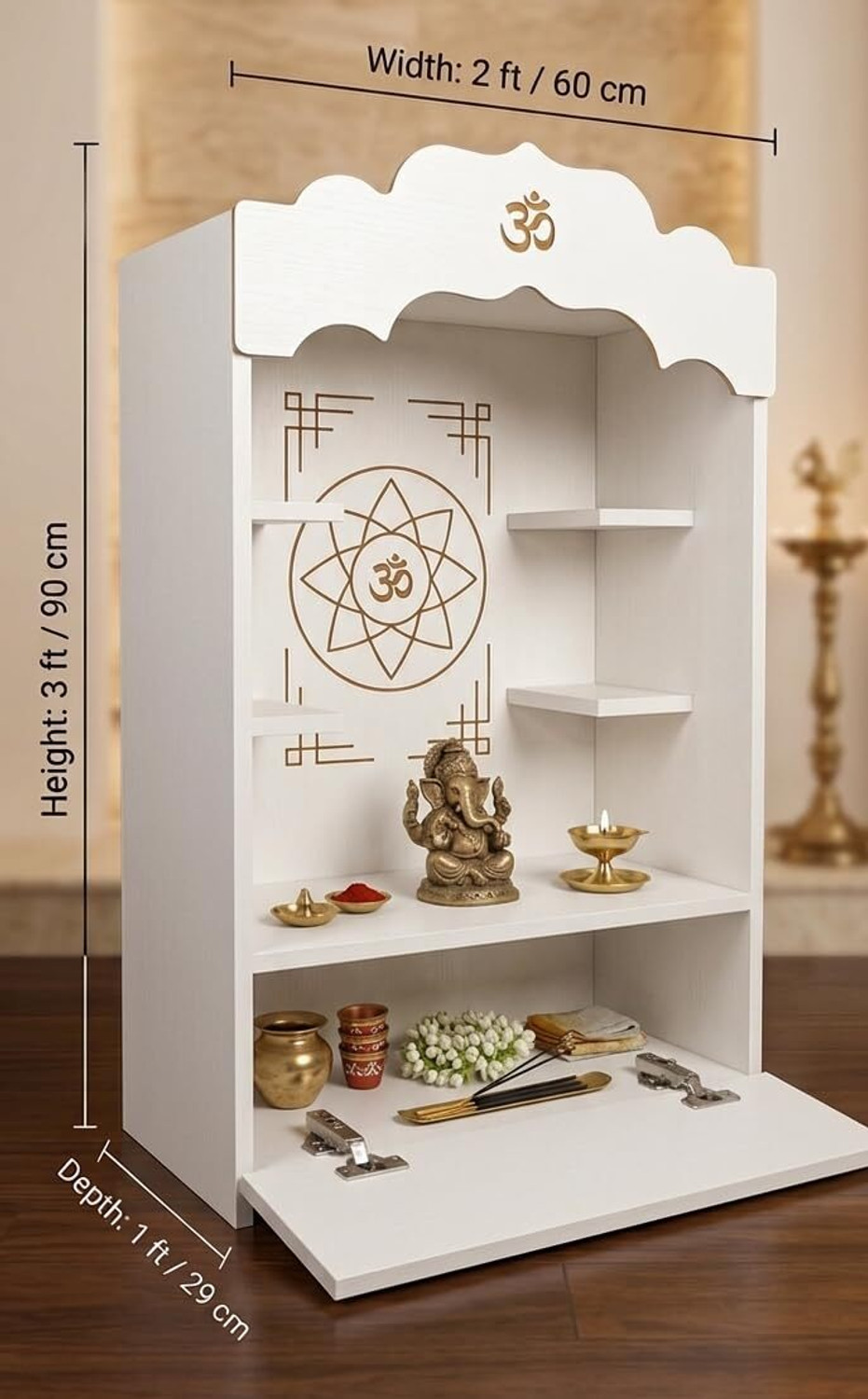 Image of Alpine Willow Temple 016 A Engineered Wood Home Temple