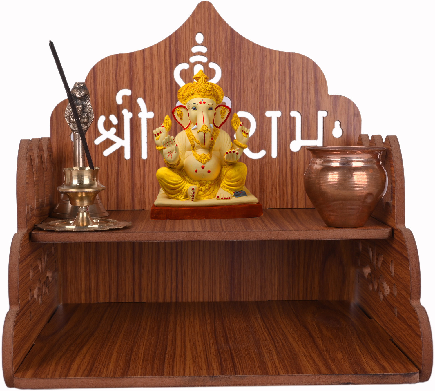 Image of JrWall ART TEMPLE-042 Engineered Wood Home Temple