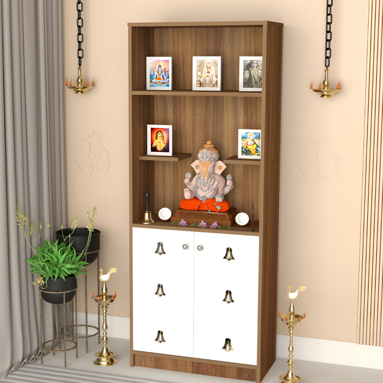 Image of neuspace OM Engineered Wood Home Temple