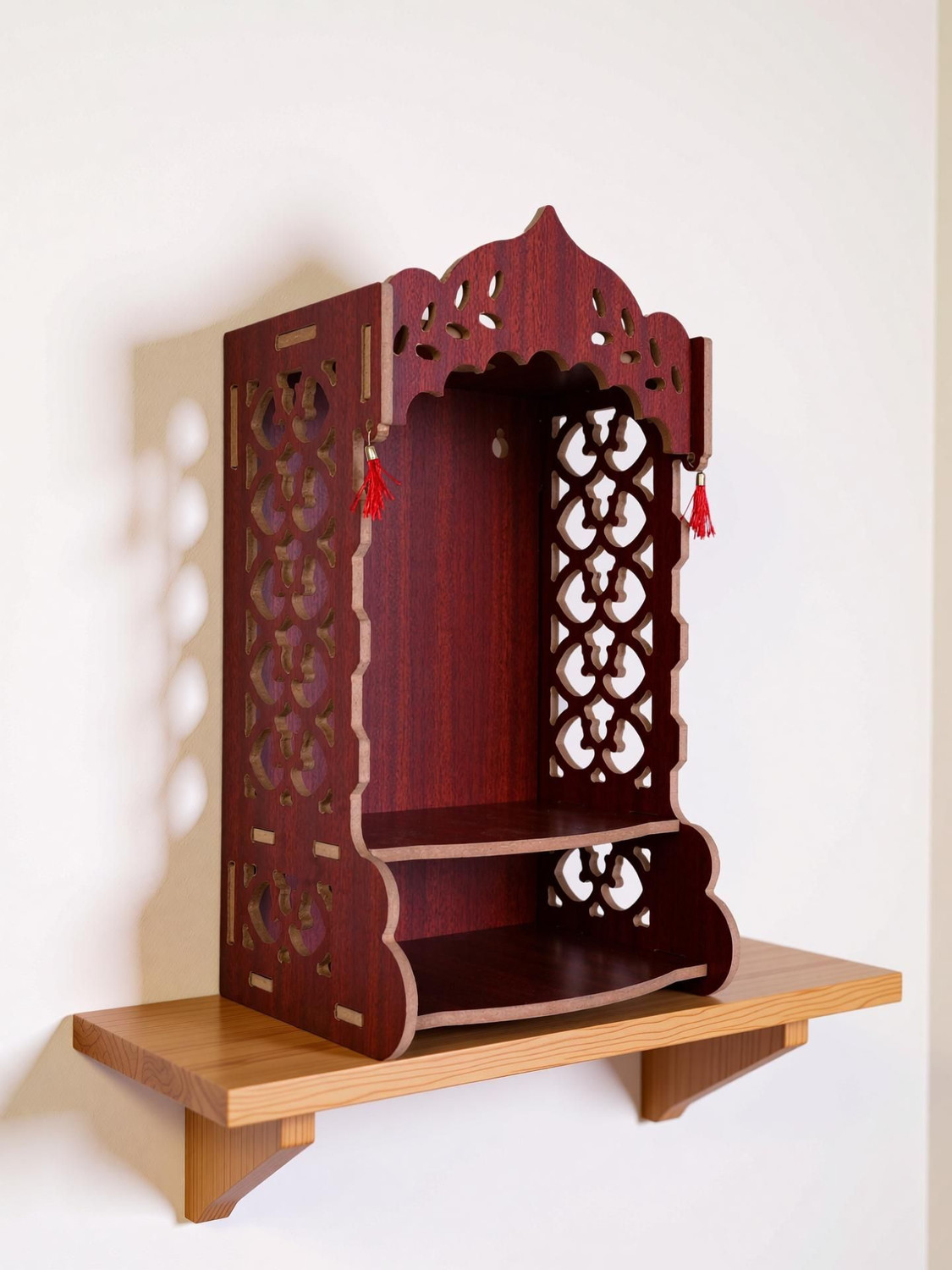 Image of JrWall ART TEMPLE-0D4 Engineered Wood Home Temple