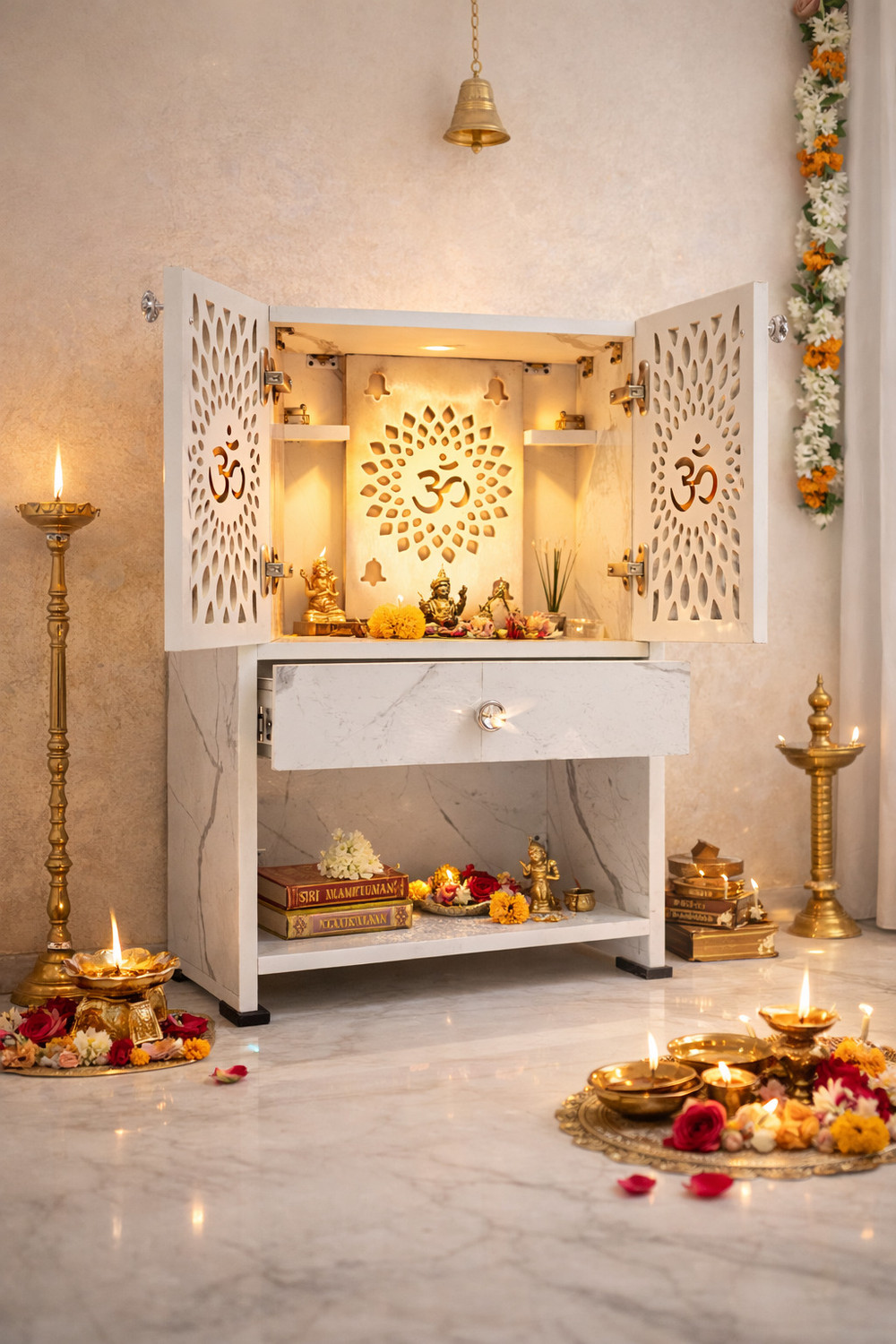 Image of ChiselChant Engineered Wood Home Temple