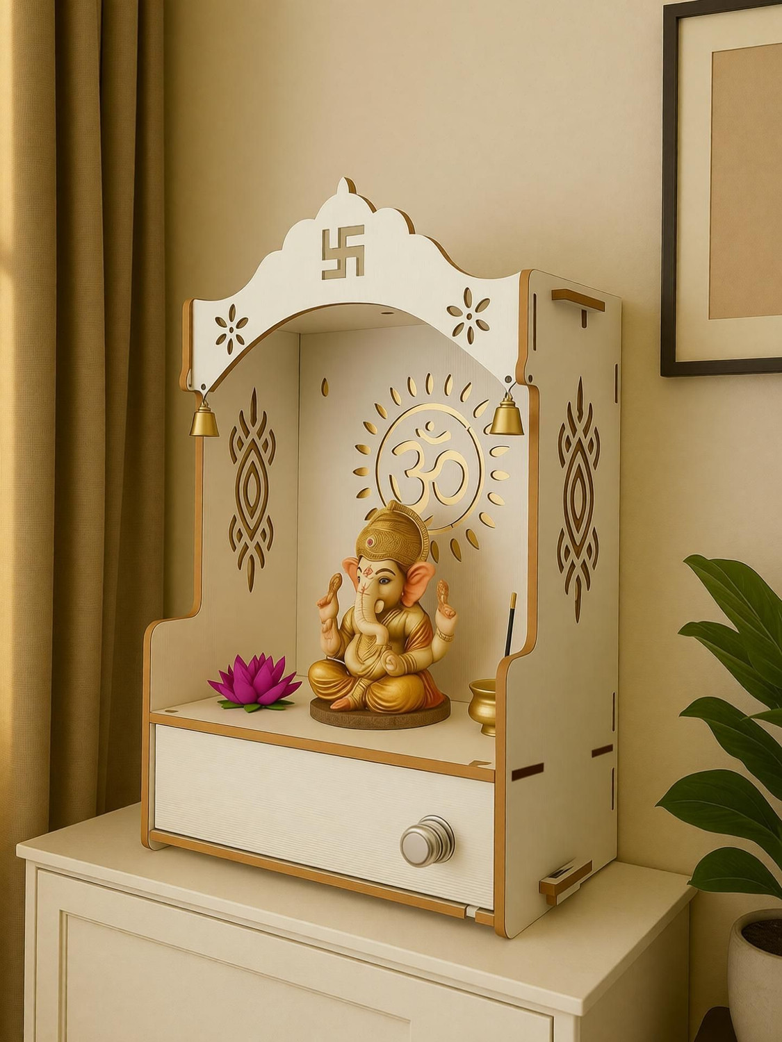 Image of homewey decor Engineered Wood Home Temple