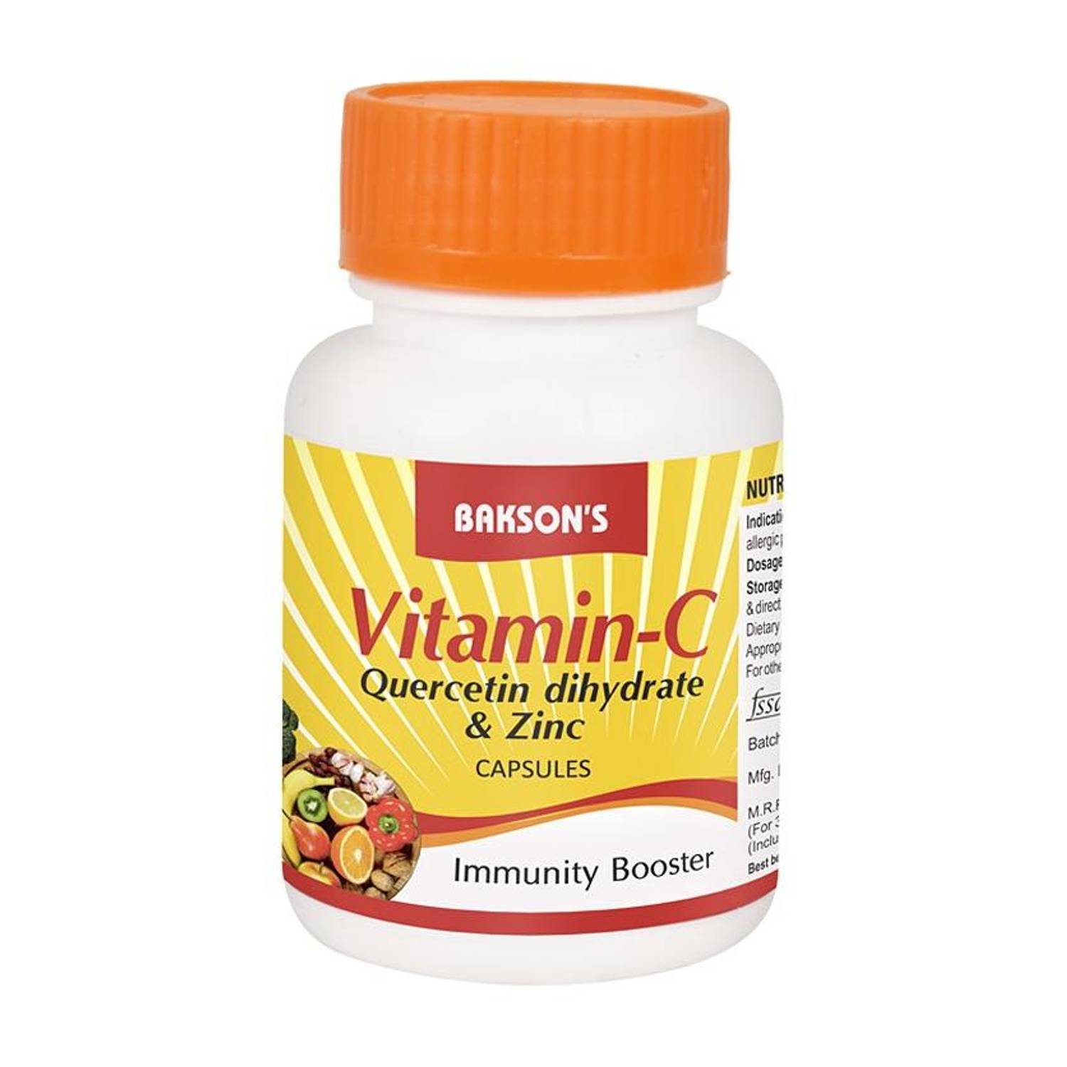 Bakson Vitamin -C (Immunity Booster) Capsules
