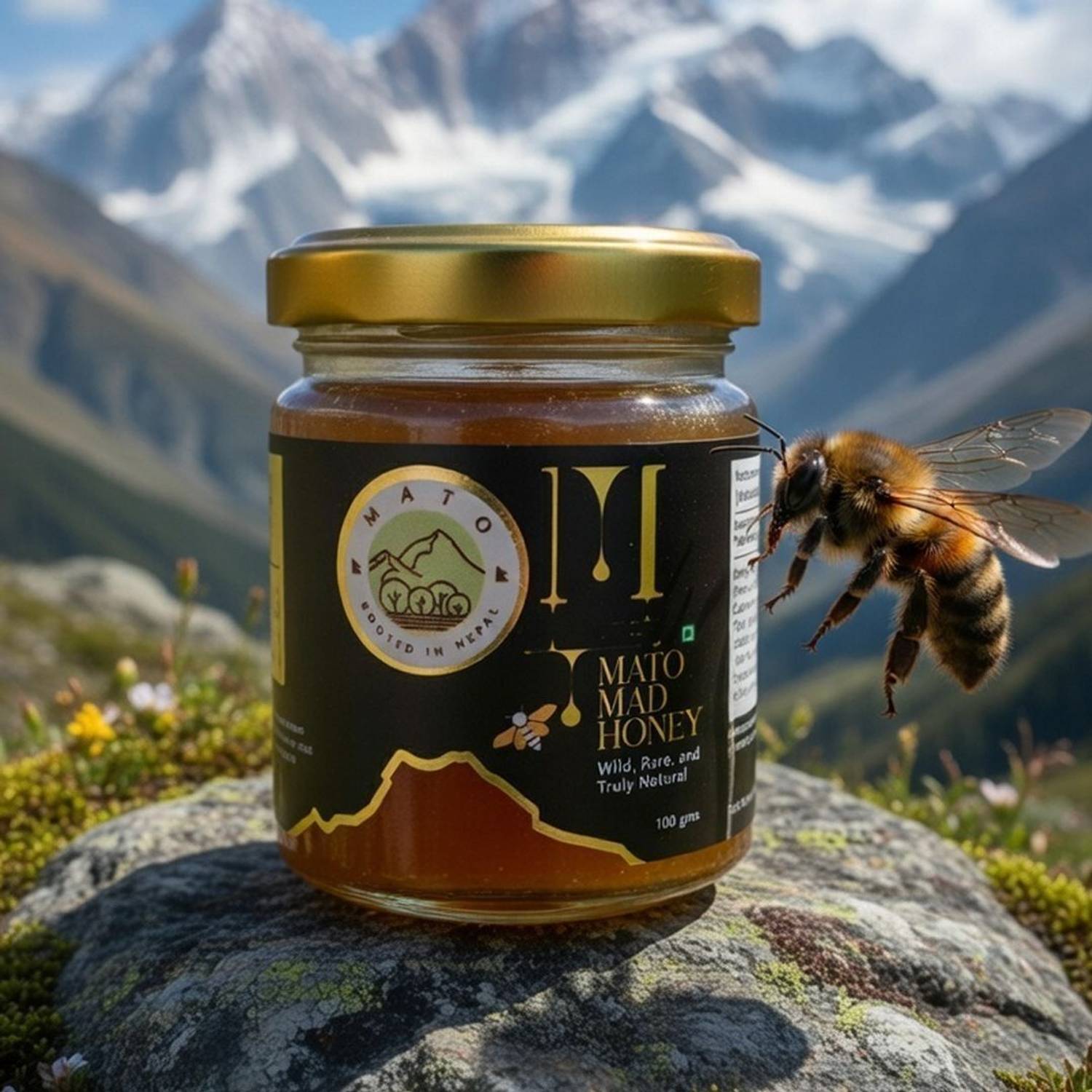 Mato Wild Mad Honey | Premium Himalayan Honey | Natural