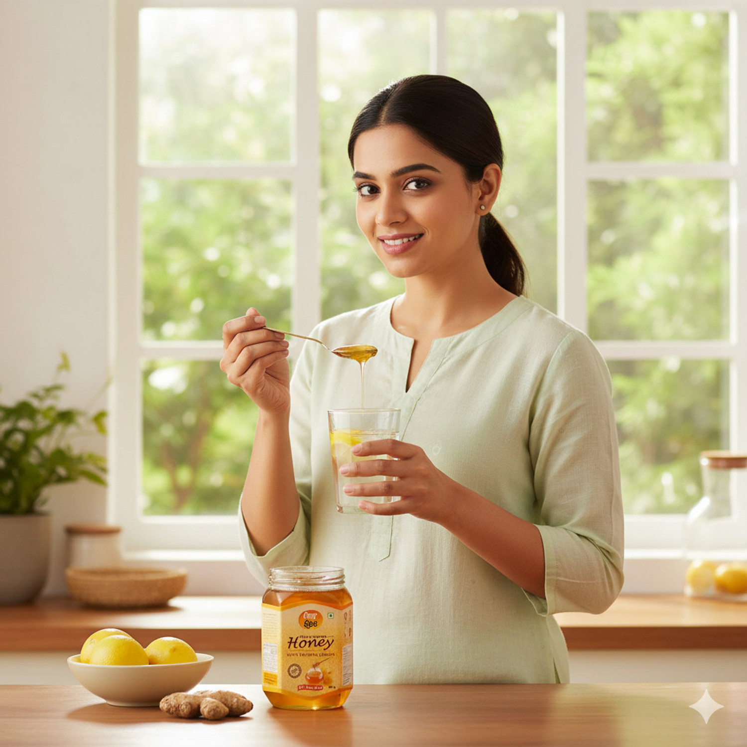 Image of ANP BEE Raw Natural Honey, NMR Tested Pure Premium Original Forest Madhu /Shahad