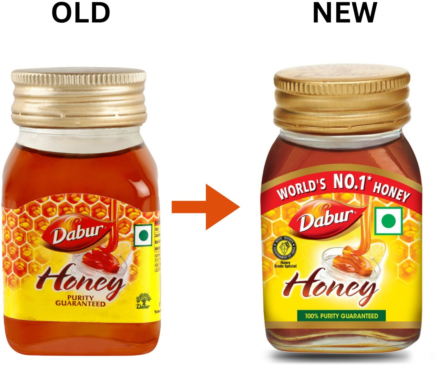 Image of Dabur 100% Pure World's No.1 Honey Brand with No Sugar Adulteration