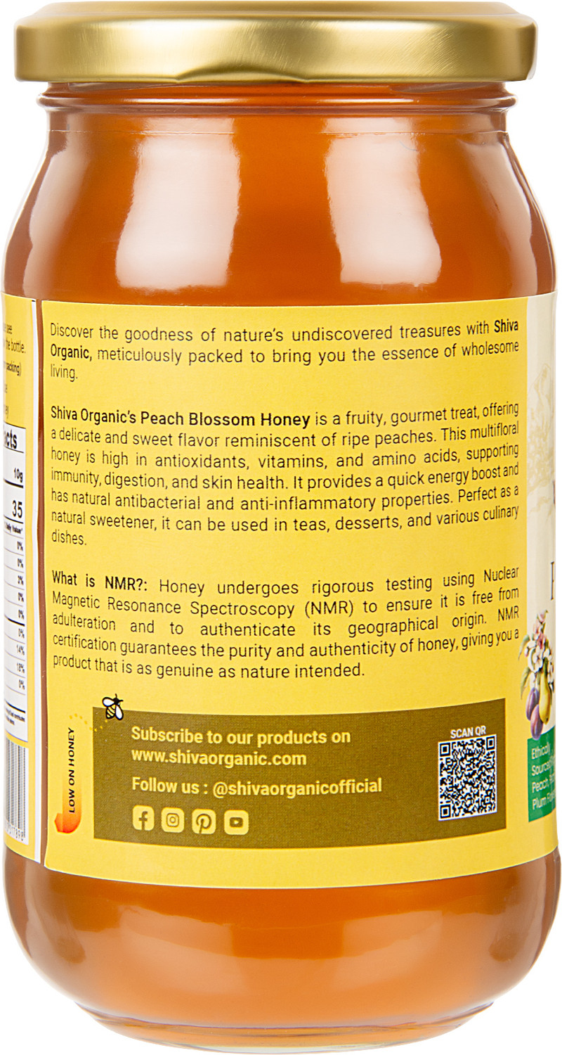 Image of Shiva Organic Peach Blossom , Plum Pear Nectar Honey