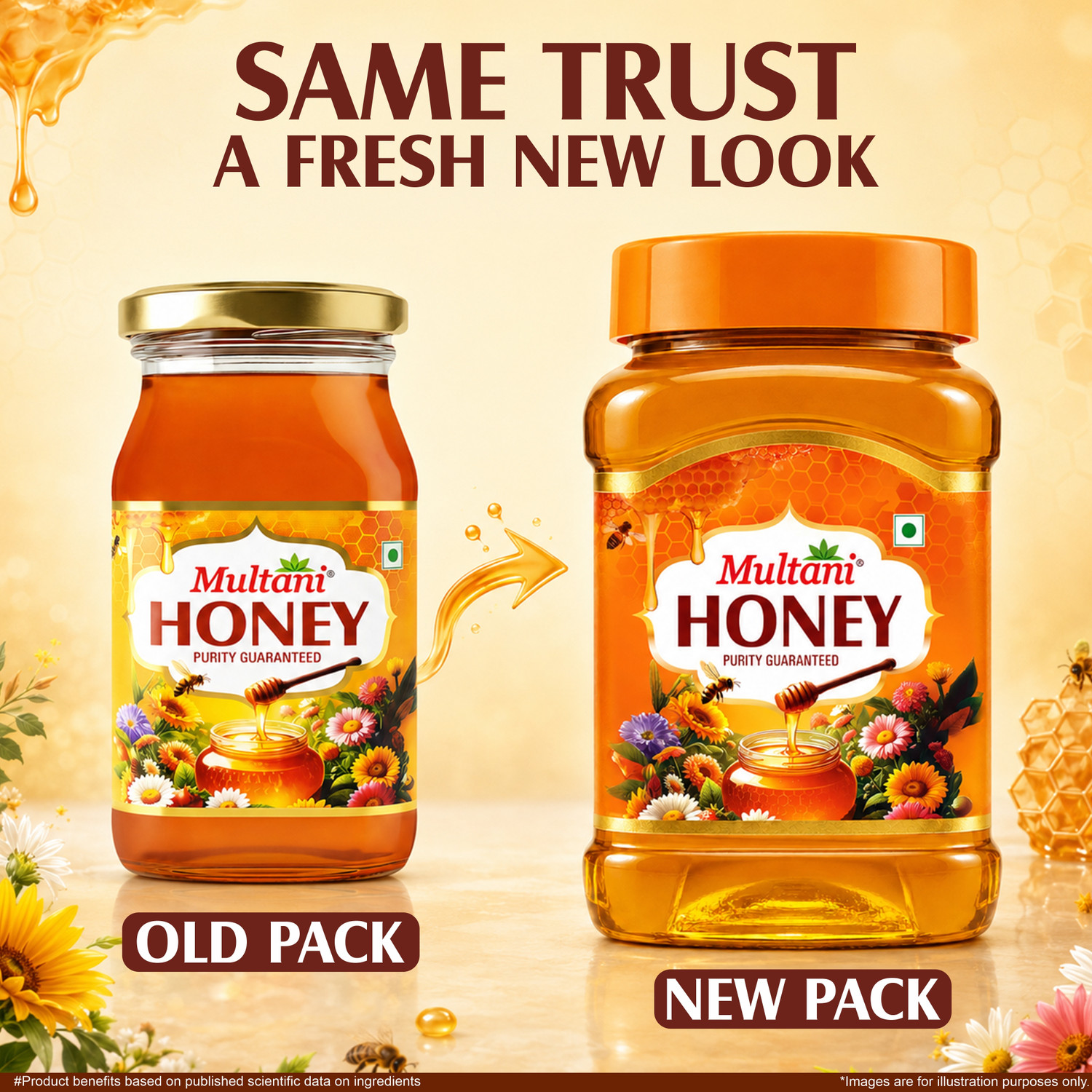 Image of Multani Honey | No Added Sugar | Immunity Booster