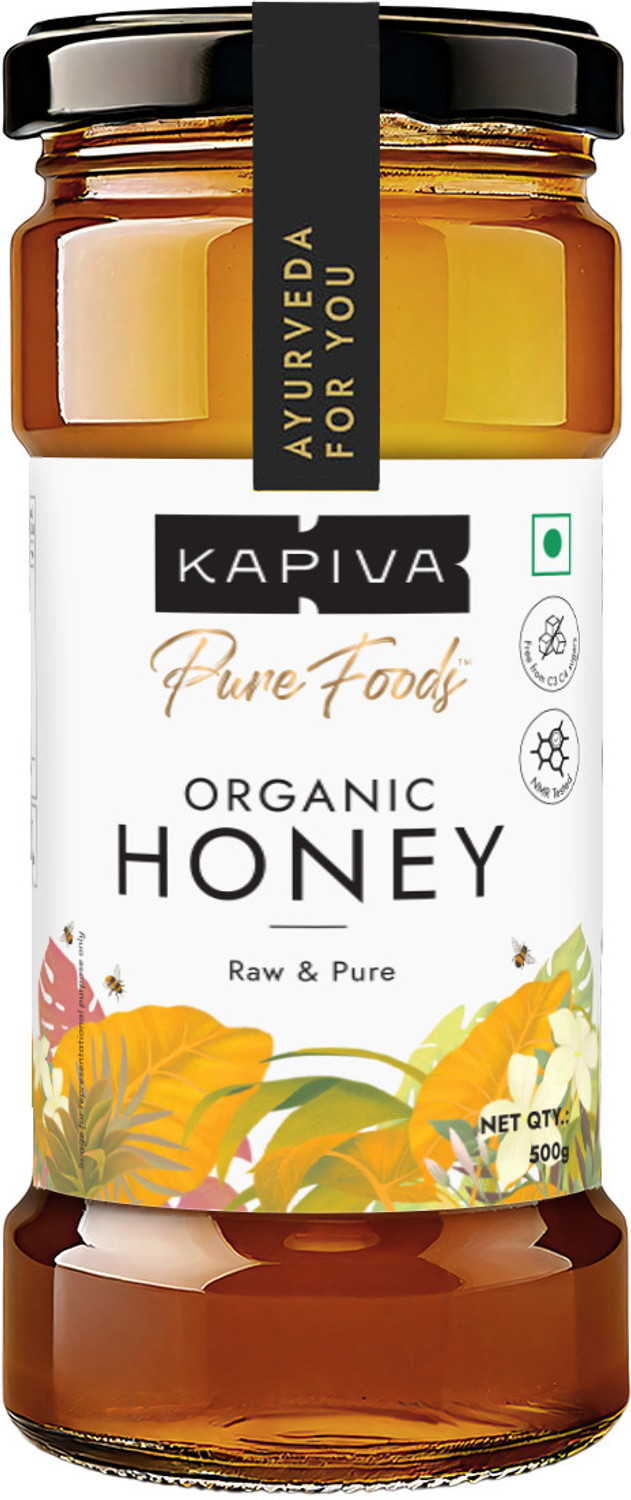 Image of Kapiva Organic Honey | 100% Natural | Strengthens Immunity & Aids Digestion |