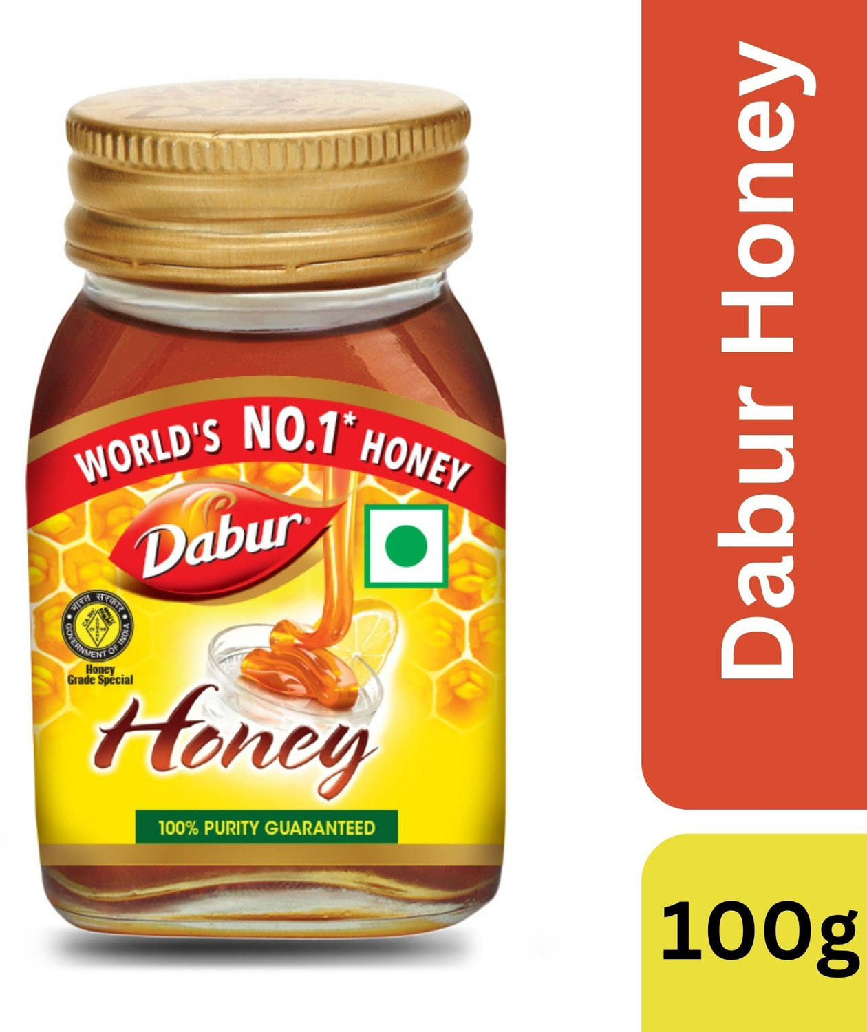 Image of Dabur 100% Pure World's No.1 Honey Brand with No Sugar Adulteration