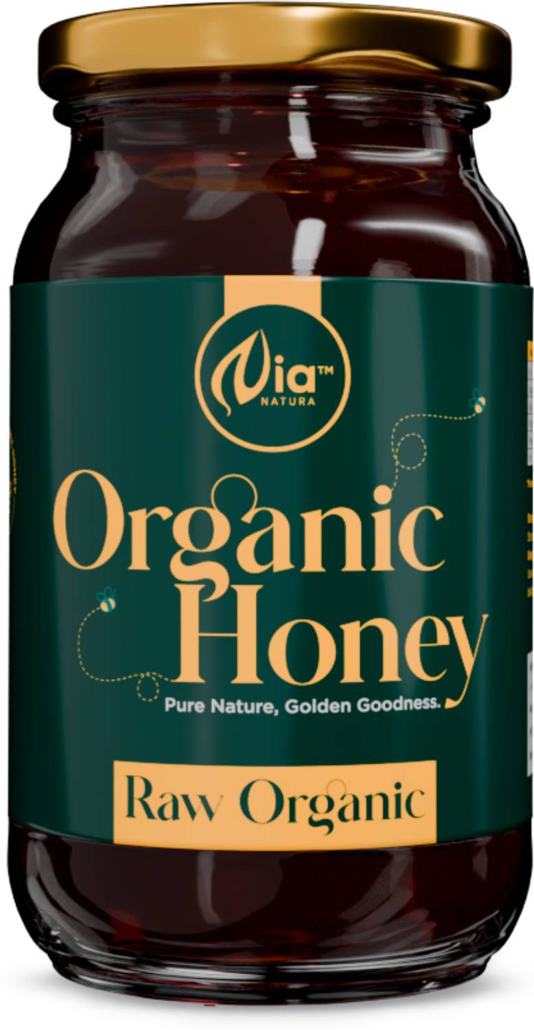 Nia Natura 100% Pure Organic Honey 250g Unprocessed, Raw, Witho