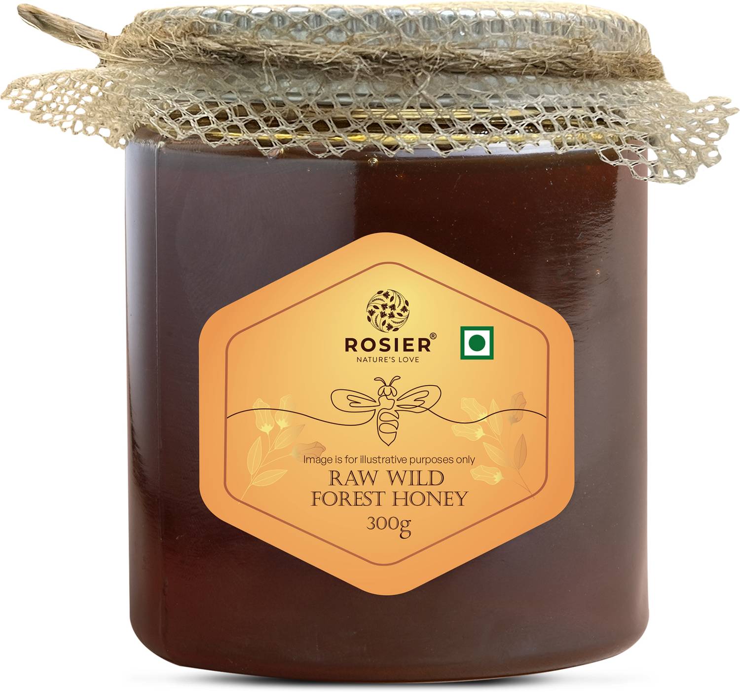 ROSIER Wild Forest Himalayan Honey, 100% Natural, Rich in Vitamin