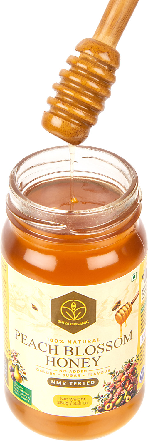 Image of Shiva Organic Peach Blossom , Plum Pear Nectar Honey
