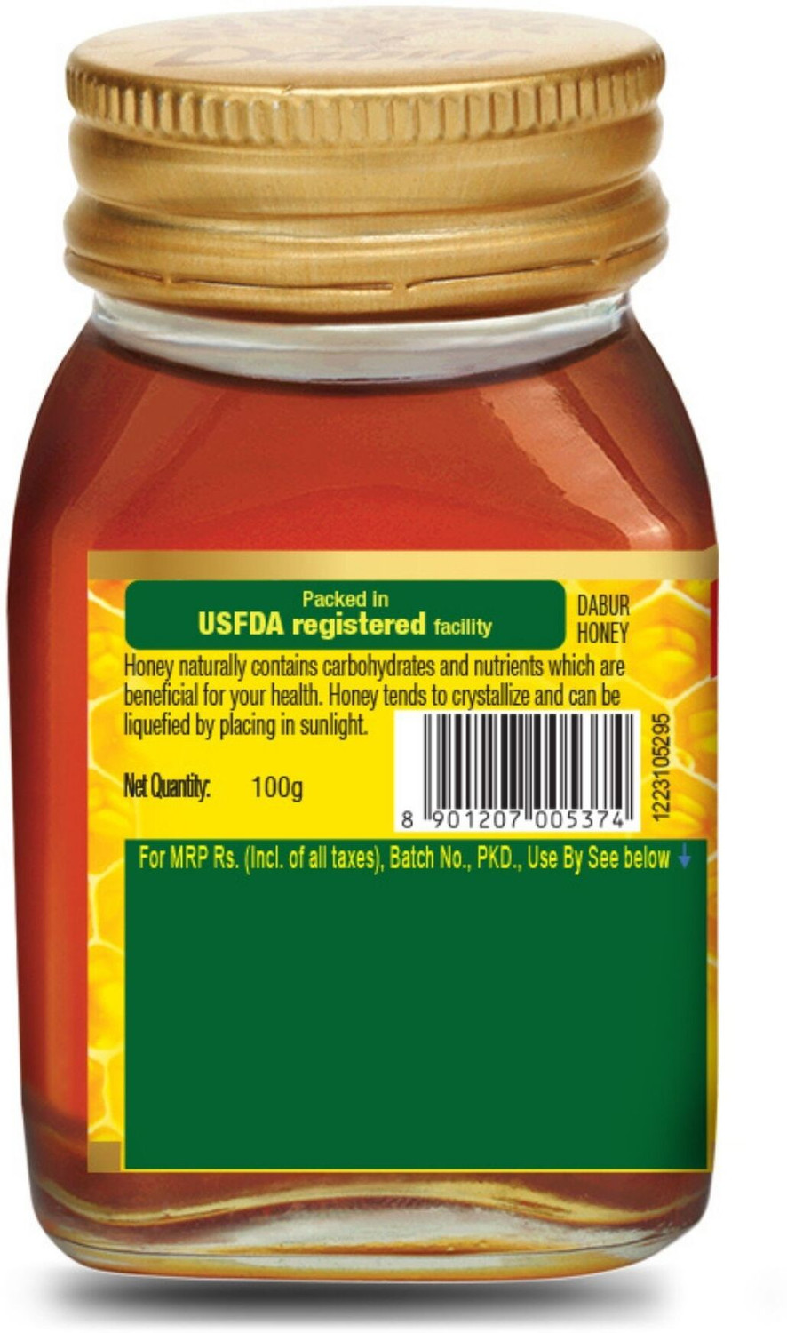 Image of Dabur 100% Pure World's No.1 Honey Brand with No Sugar Adulteration
