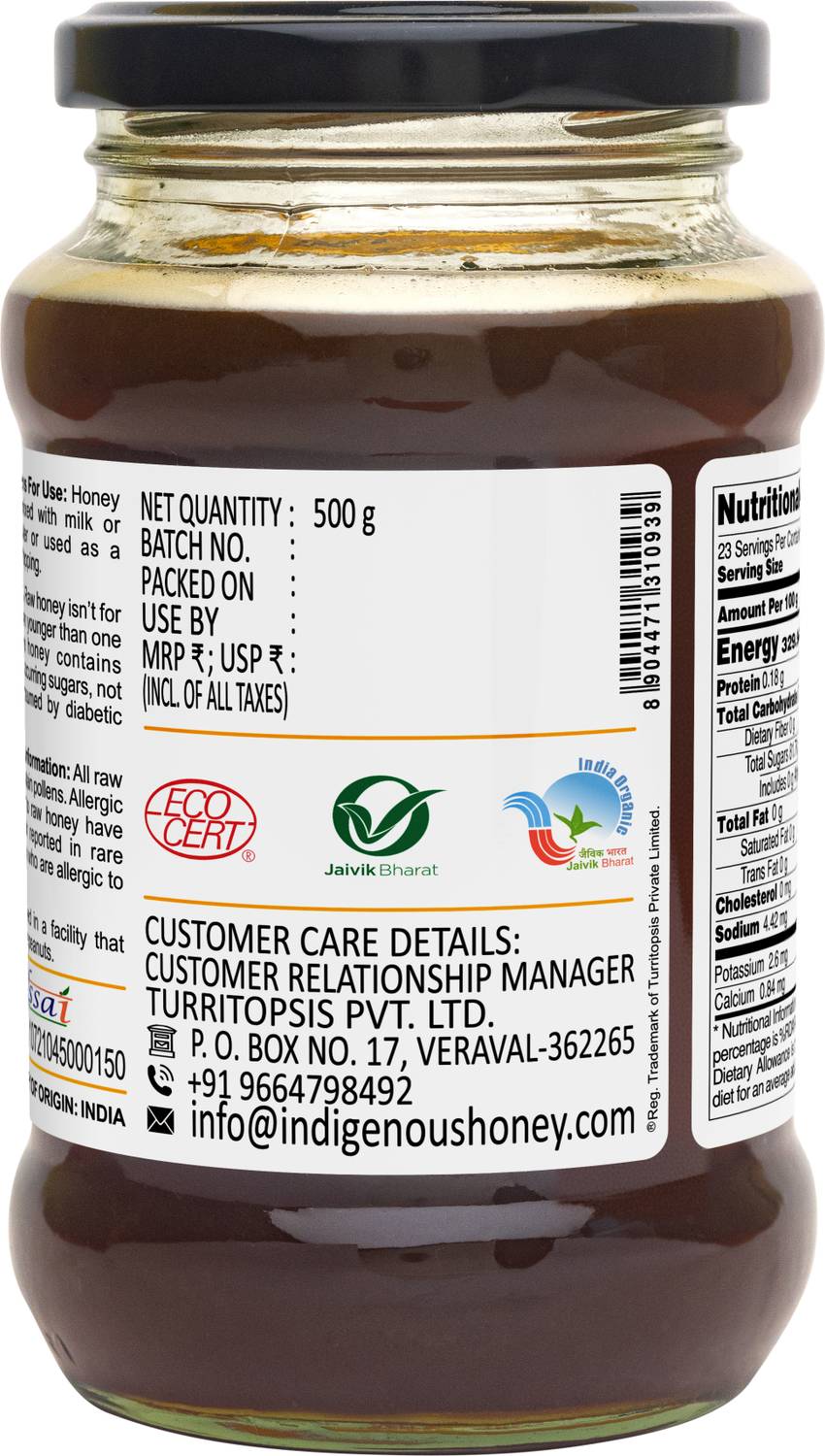 INDIGENOUS Raw Organic Honey 1kg - Image 5
