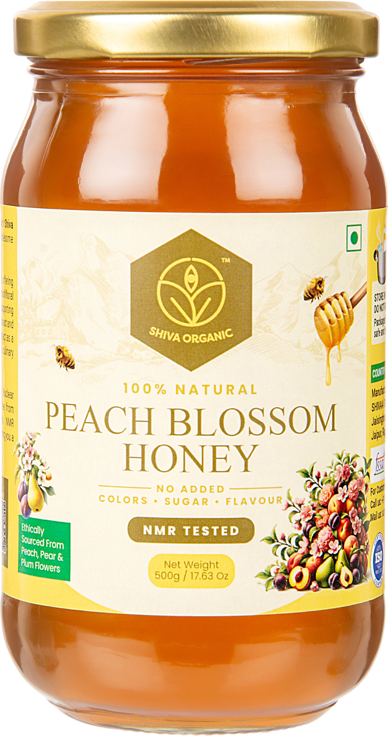 Image of Shiva Organic Peach Blossom , Plum Pear Nectar Honey