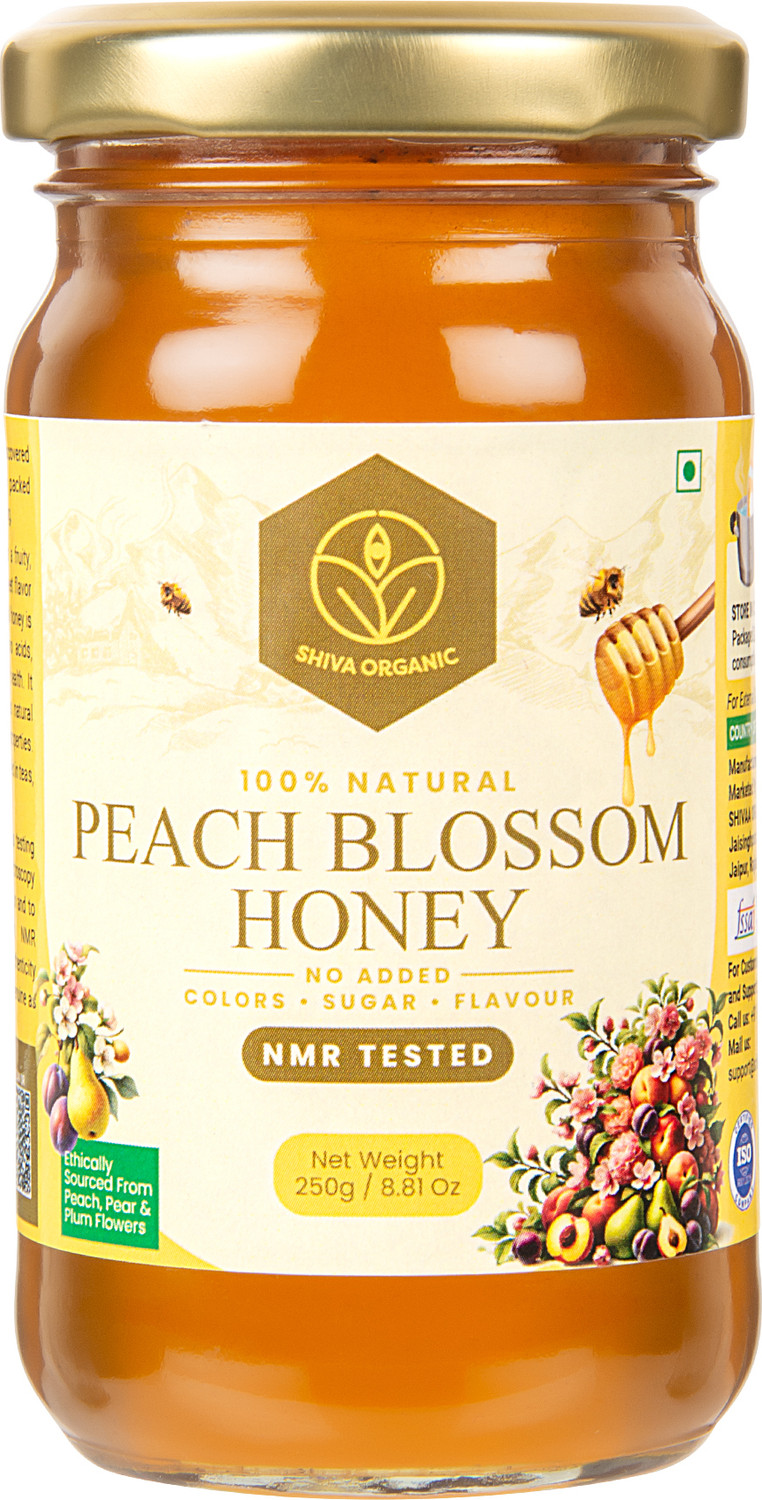 Image of Shiva Organic Peach Blossom , Plum Pear Nectar Honey