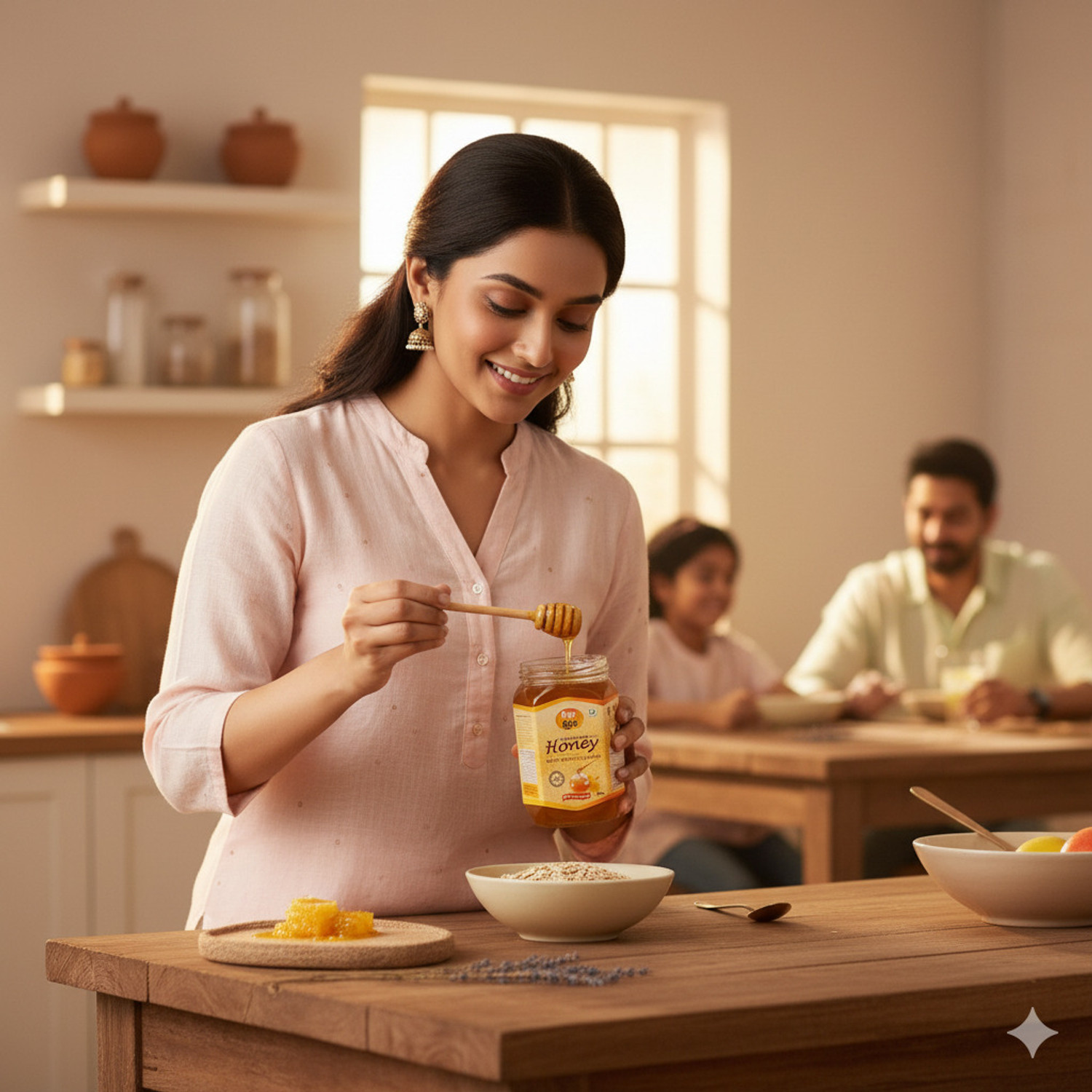 Image of ANP BEE Raw Natural Honey, NMR Tested Pure Premium Original Forest Madhu /Shahad