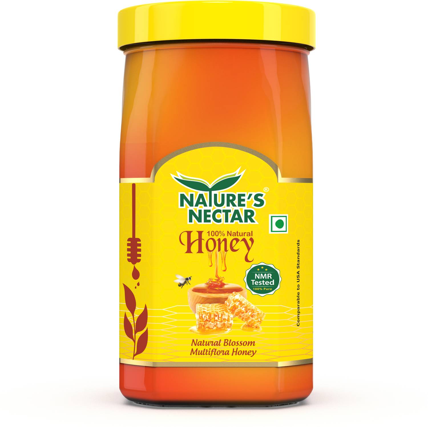 Nature's Nectar Natural Honey NMR Tested 100% Pure (1 kg)