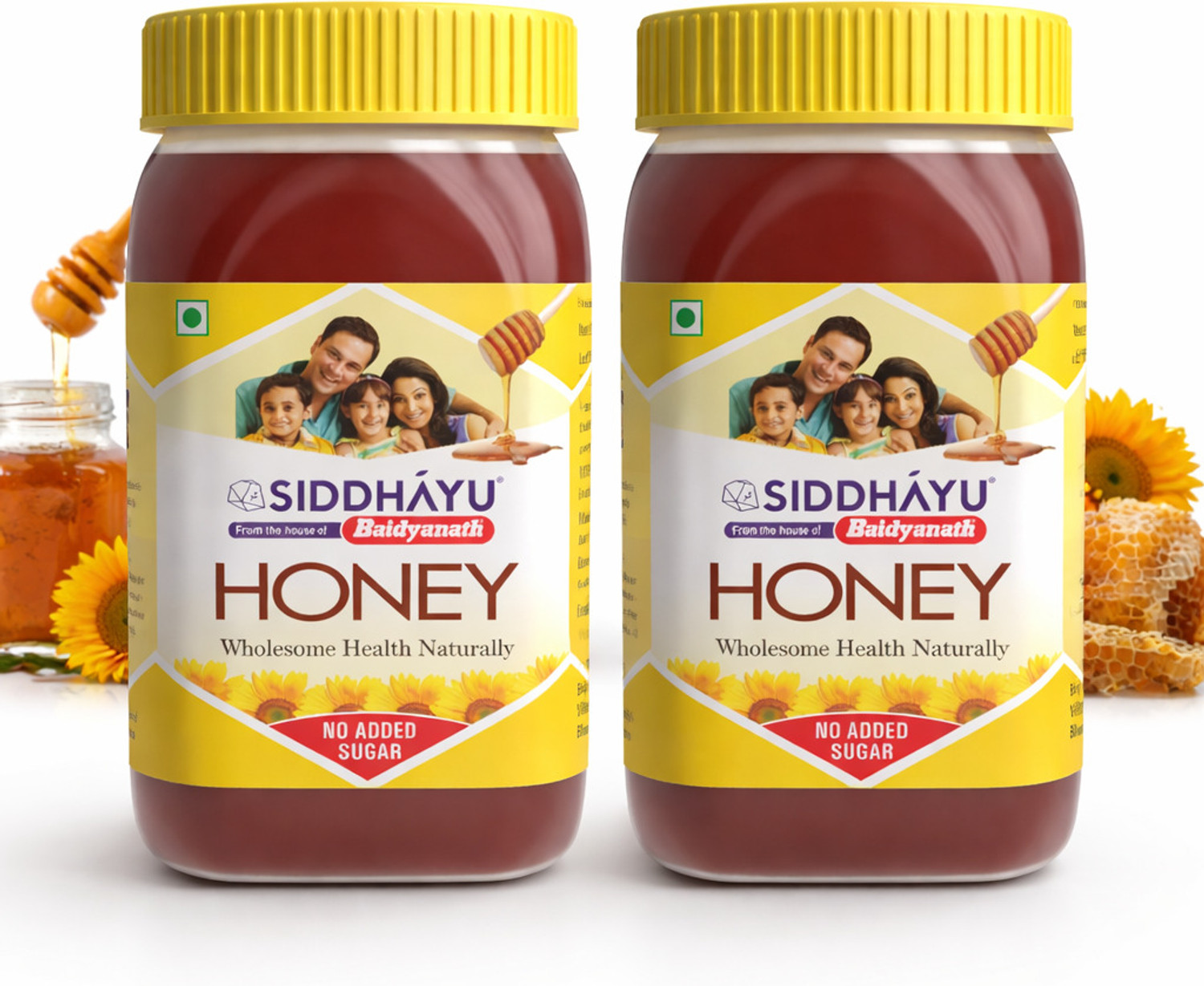 Image of Baidyanath Honey 250 g (pack of 2) Natural Madhu (2 x 250 g)