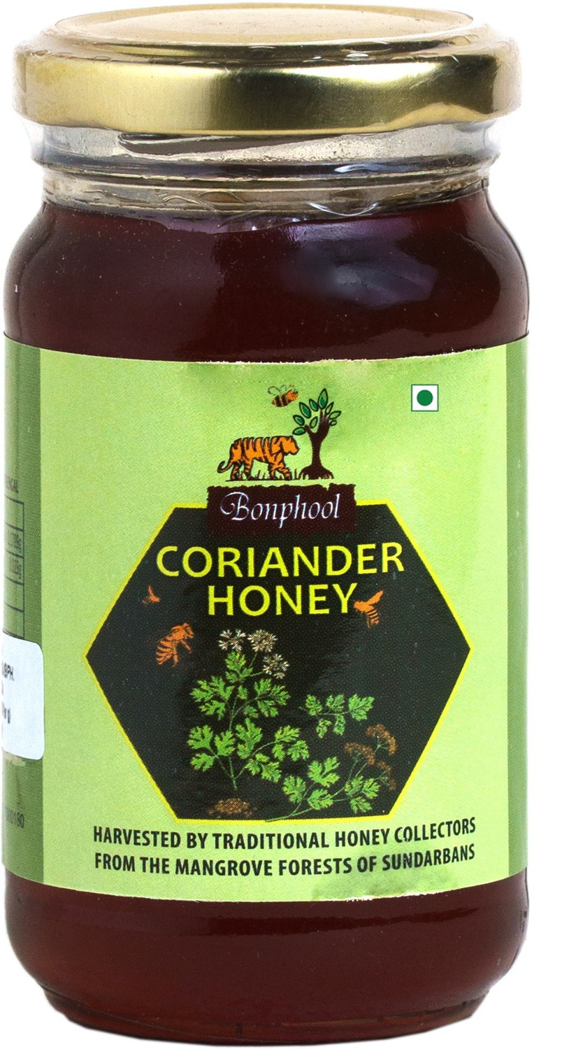 Image of Bonphool Lychee Honey, Mustard Honey, Eucalyptus Honey & Coriander Honey(250Gram)