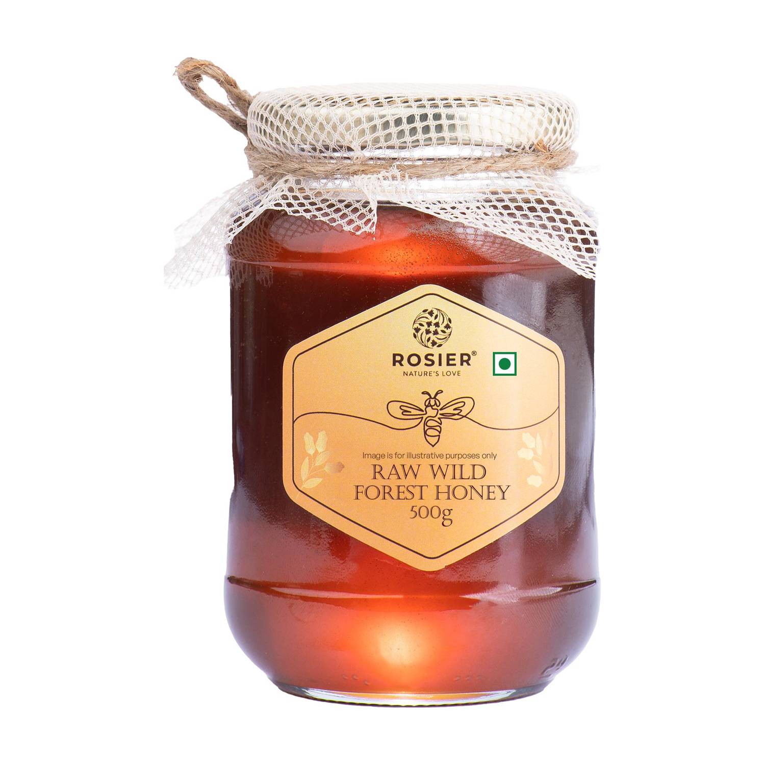 ROSIER Wild Forest Himalayan Honey, 100% Natural, Rich in Vitamins & Minerals