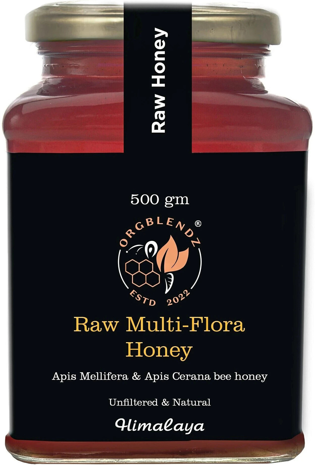 Image of ORGBLENDZ Raw Organic Multiflora Honey