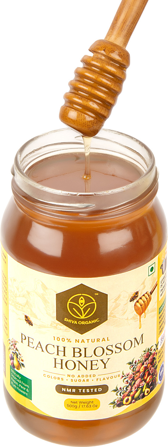 Image of Shiva Organic Peach Blossom , Plum Pear Nectar Honey