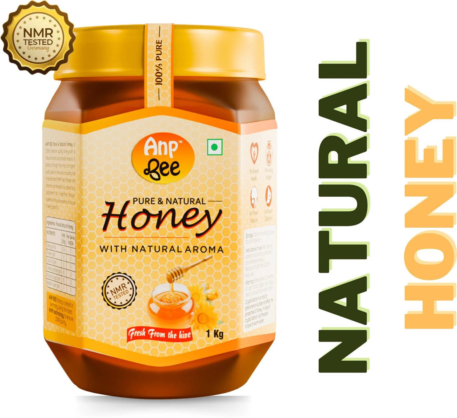 ANP BEE 100% Pure, Raw Unpasteurized Natural Honey - Image 2
