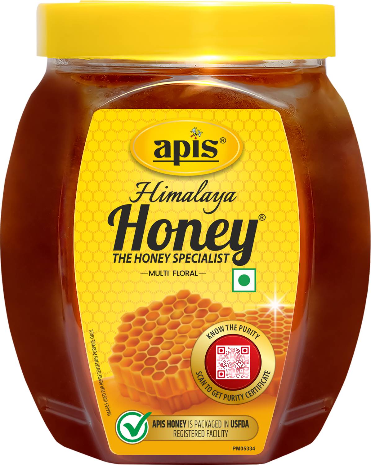Apis Himalaya Pure Honey 1k Natural Honey for Daily Use