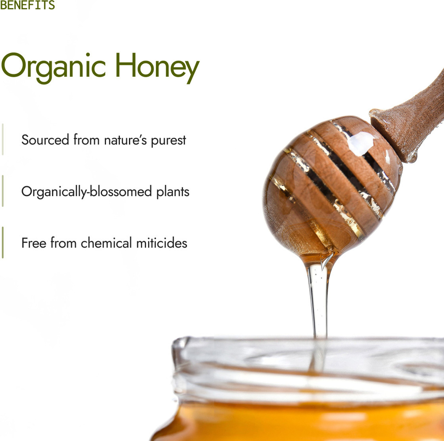 Image of Kapiva Organic Honey | 100% Natural | Strengthens Immunity & Aids Digestion |