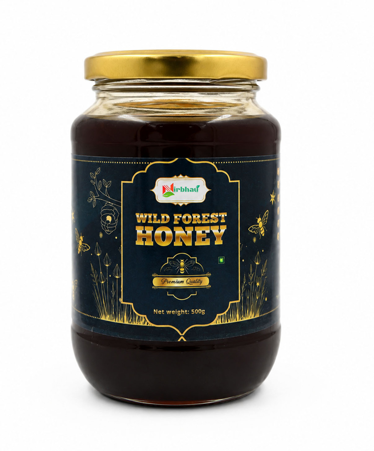 Image of nirbhau Wild Forest Honey, Rich in Antioxidants | Daily Wellness and Immunity Support