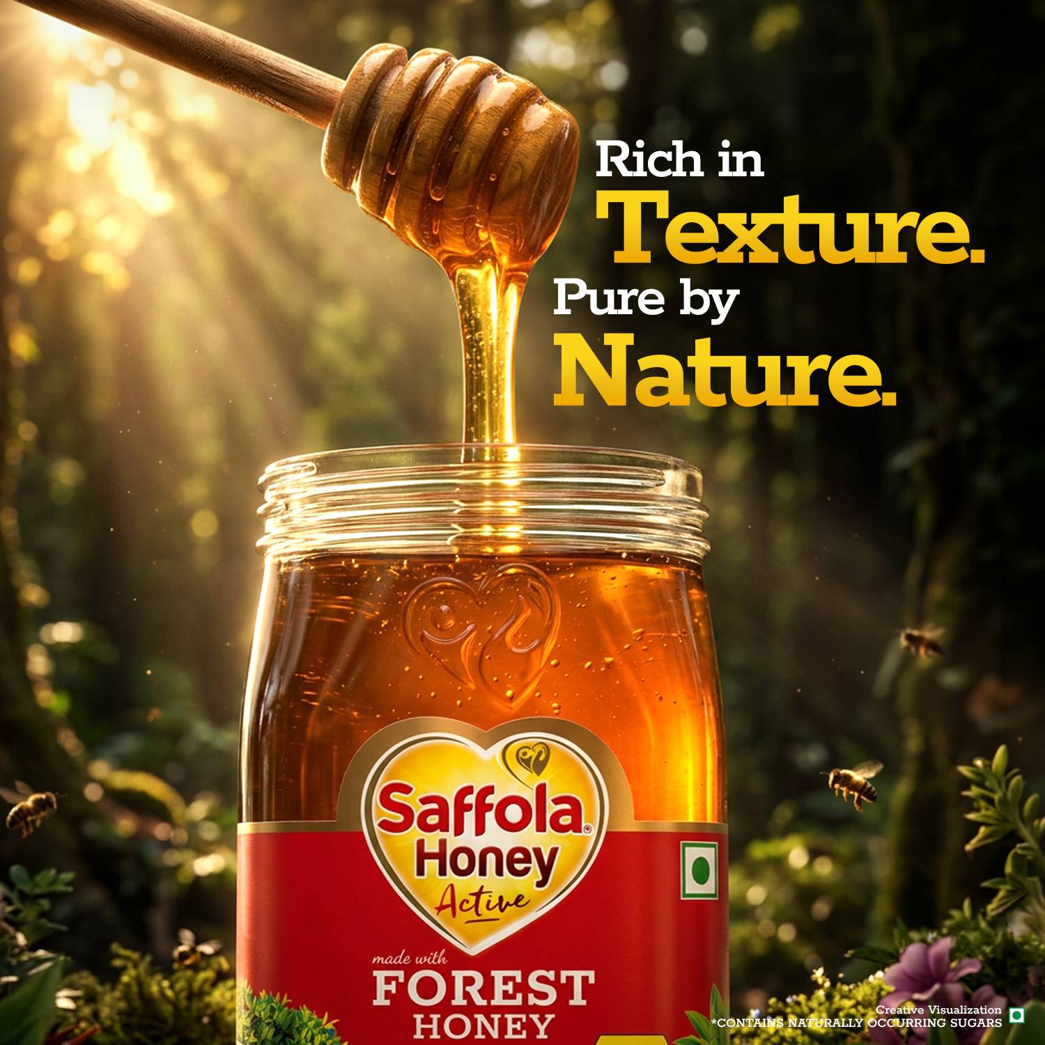 Saffola Honey Active 1065g - Image 5