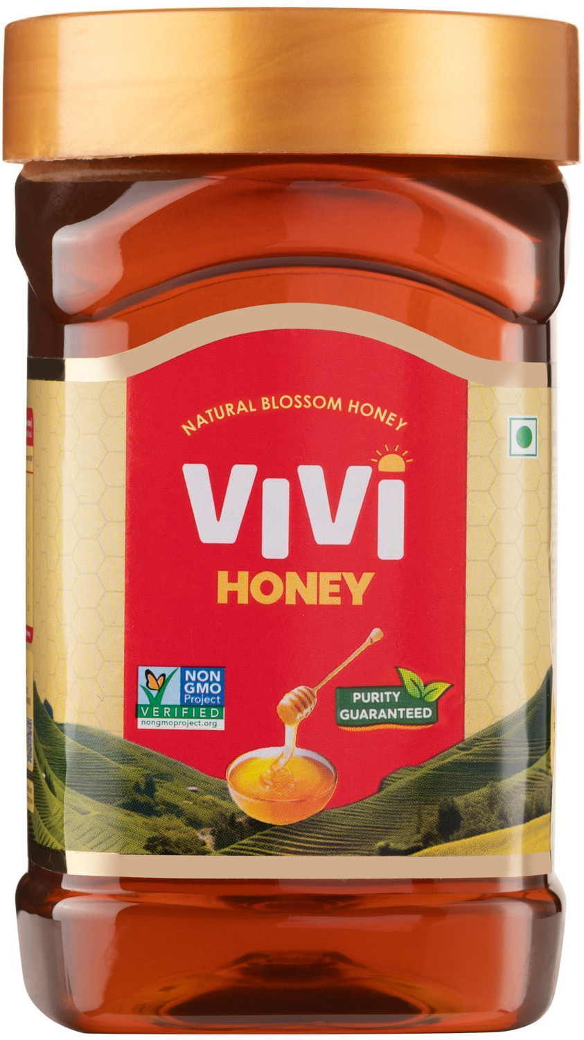 Image of Vivi Natural Honey 100% Pure | Multi-Floral | Non-GMO Verified| Healthy Natural