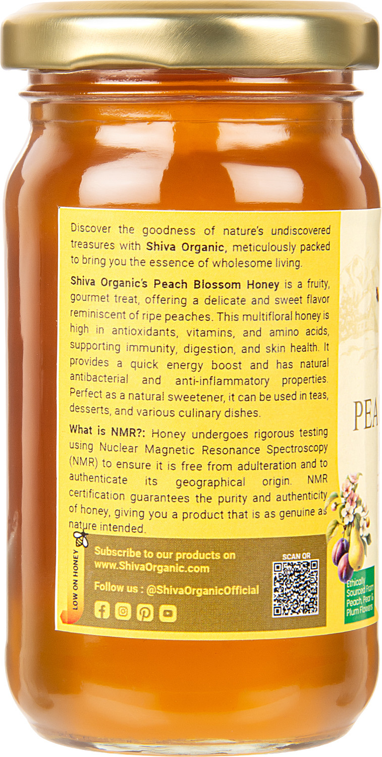 Image of Shiva Organic Peach Blossom , Plum Pear Nectar Honey
