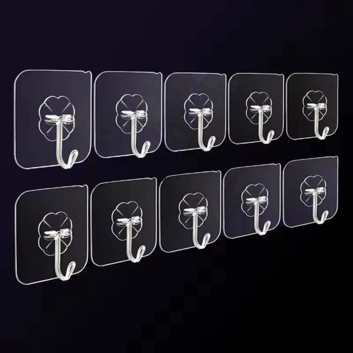 Shalvi Adhesive Hooks for Wall, Sticky Wall Hook for Hangers,Bedr